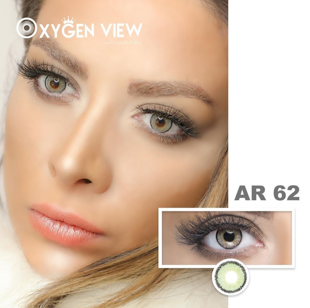 لنز تماسی اکسیژن ویو oxygen view کد Green AR 62