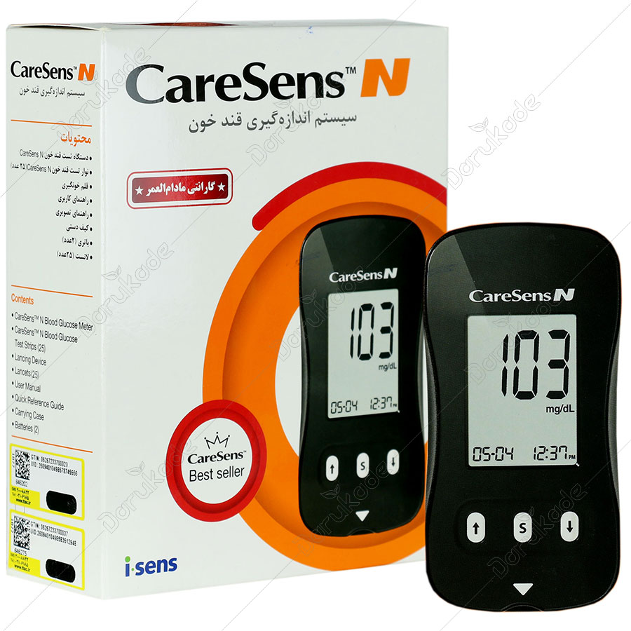 دستگاه تست قند خون کرسنس CARESENS